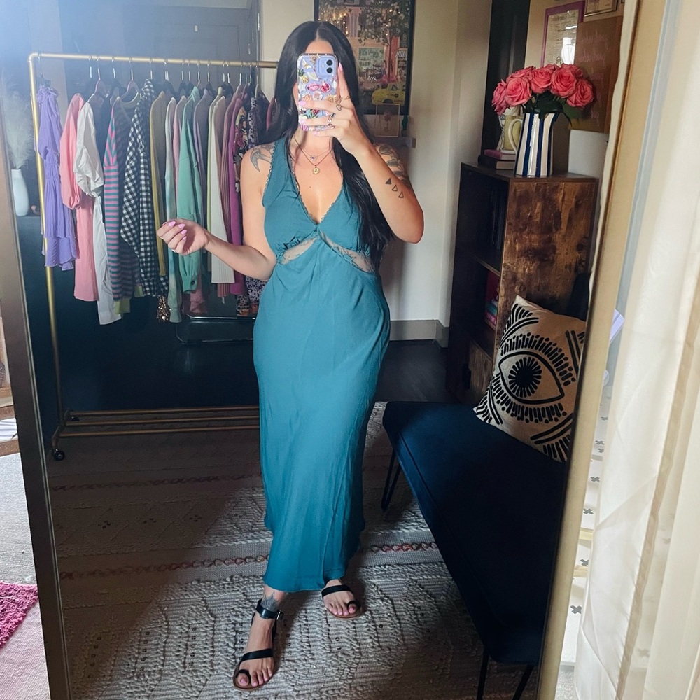Wild Fable Lace Midi Slip Dress - Picture 6 of 6